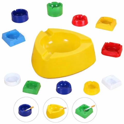 Portable Heat-Resistant Silicone Ashtray for Travel 2