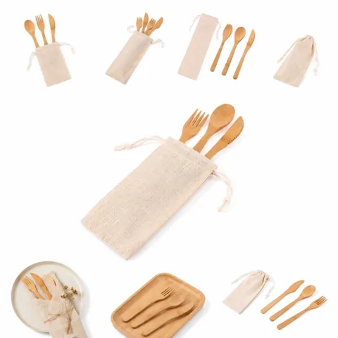 Eco Bamboo Utensil Set, Heat-Resistant Sustainable Kitchen 2