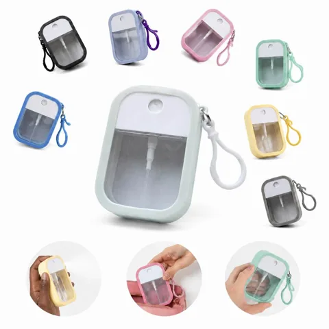 Refillable Card-Style Hand Sanitizer Spray, Quick-Dry 2