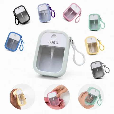 Refillable Card-Style Hand Sanitizer Spray, Quick-Dry 1