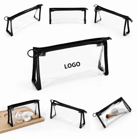 Waterproof PVC Travel Toiletry Bag with Cosmetic Organizer