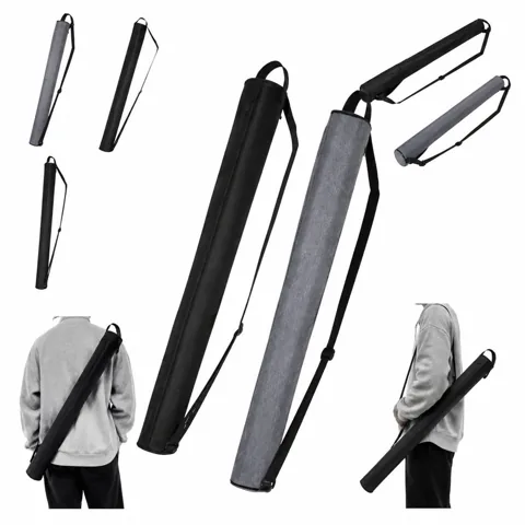 Long Sling Bag with Adjustable Strap, Cylindrical Crossbody 2