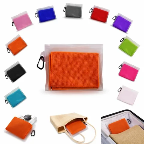 Quick-Dry Cooling Towel with PVC Travel Pouch for Outdoor 2