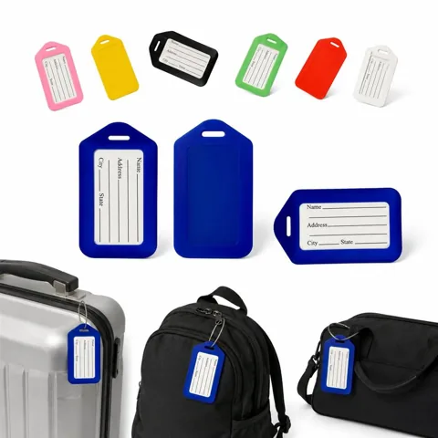 Waterproof PP Luggage Tag Holder with ID Card Slot 2