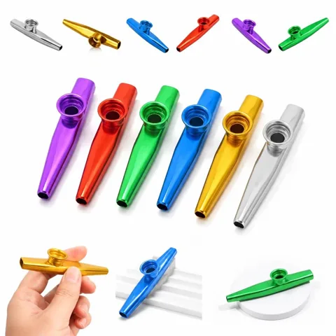 Metal Kazoo Handheld Musical Instrument with Durable 2