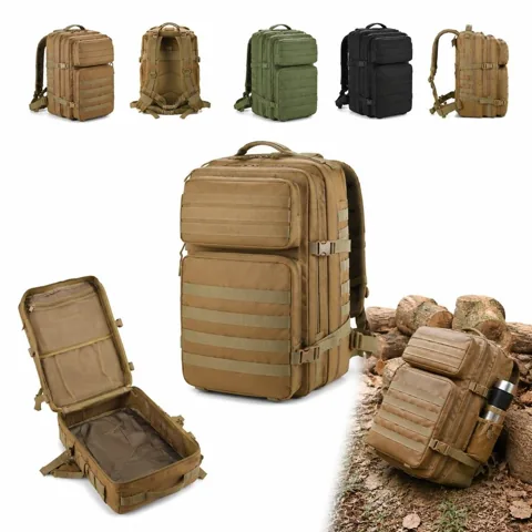 L Tactical Backpack Water-Resistant Military Daypack 2