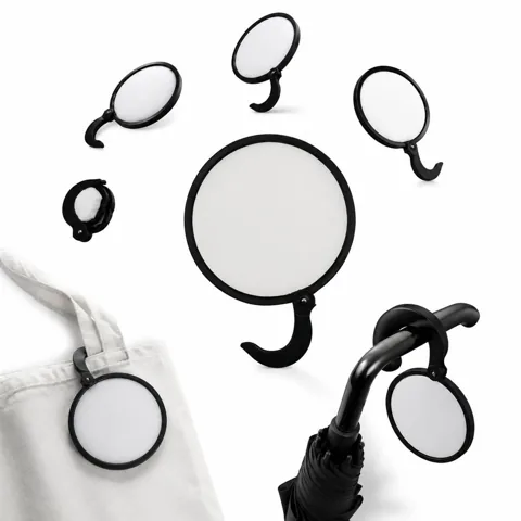 Portable Mirror Hook with J-Shaped Hanger for Bag 2