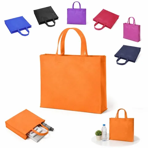 Reusable Non-Woven Tote Bag with Sturdy Handles for Shopping 2