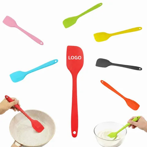 Heat-Resistant Silicone Spatula for Cooking & Baking