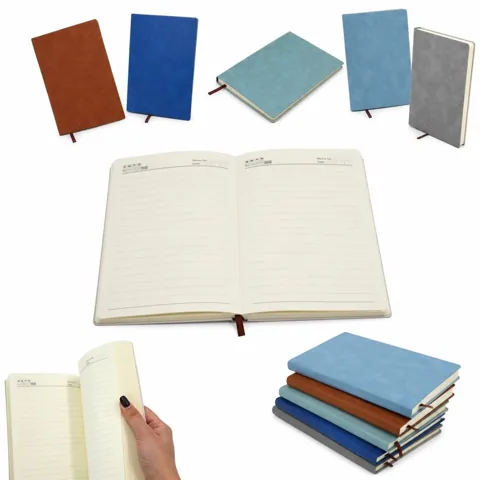 Customizable Lined Notebooks with Soft Cover, Lightweight 2