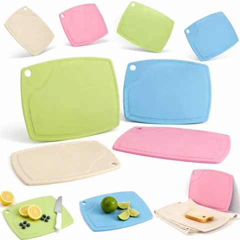 Lightweight PP Chopping Board for Kitchen, Non-Slip & Easy 2
