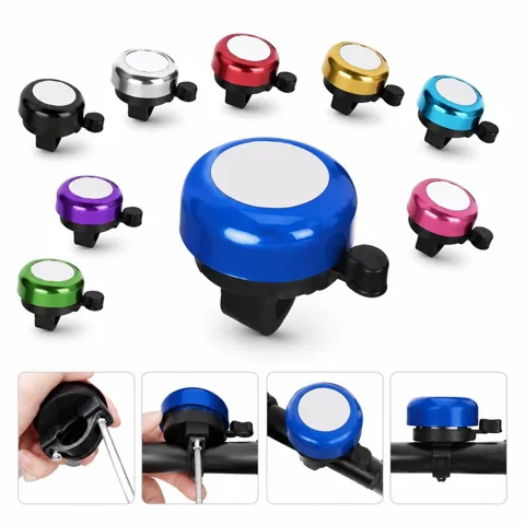 Loud Bike Bell for Kids, Universal Bicycle Horn Decoration 2