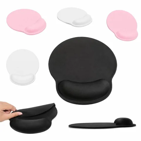 Ergonomic Memory Foam Wrist Rest Mouse Pad with Non-Slip 2
