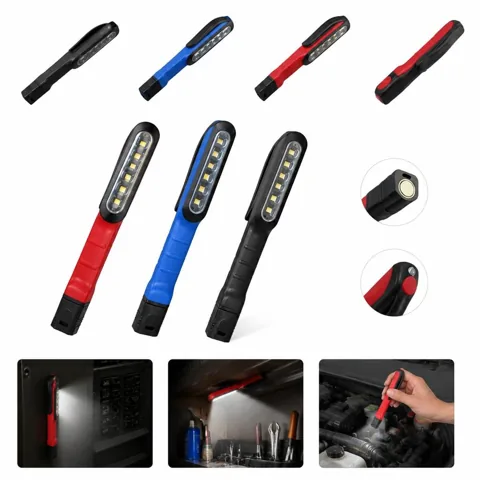 LED Portable Utility Light Bar with Soft-Glow Bulbs 2