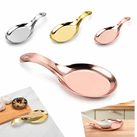 Stainless Steel Heat Resistant Spoon Rest for Kitchen 2