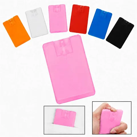 Credit Card Hand Sanitizer Spray Bottle Portable Fine Mist 2