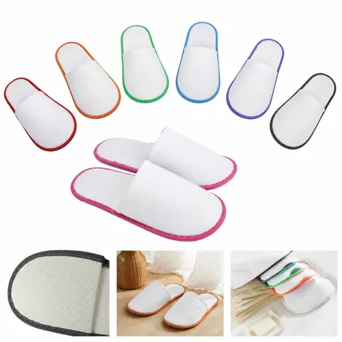 Thickened Disposable Hotel Slippers with Cushioned Sole 2