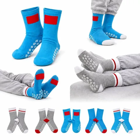 Kids Anti-Slip Grip Socks with Silicone Dots for Toddlers 2