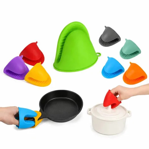 Mini Silicone Pinch Mitt for Heat-Resistant Kitchen Baking 2