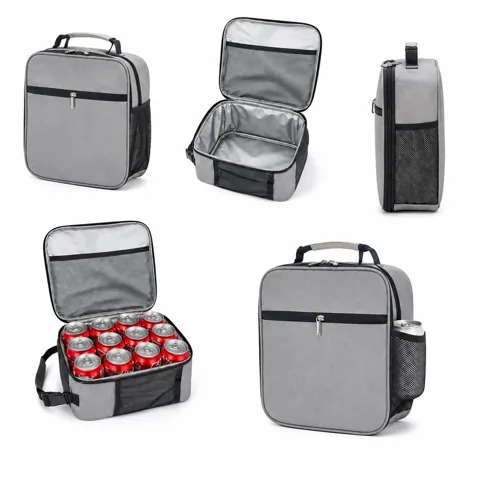 Insulated Oxford Lunch Bag with Thermal Lining 2