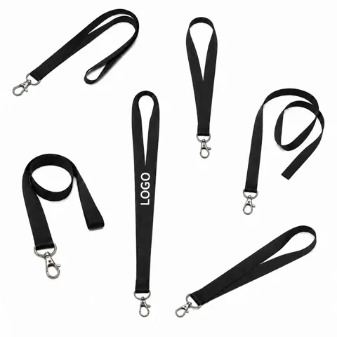 Custom Sublimation Lanyards Full-Color All-Over Print
