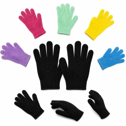Microfiber Exfoliating Bath Cleaning Gloves for Shower 2