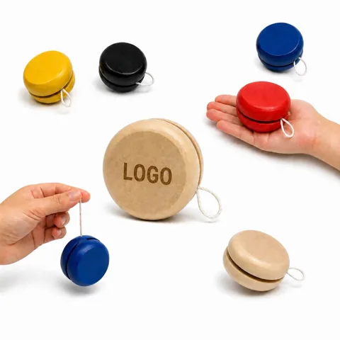 Classic Wooden Yo-Yo with Smooth Spin for Beginners and Pros