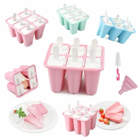 Cavity Silicone Ice Cream Mold for Homemade Popsicles 2