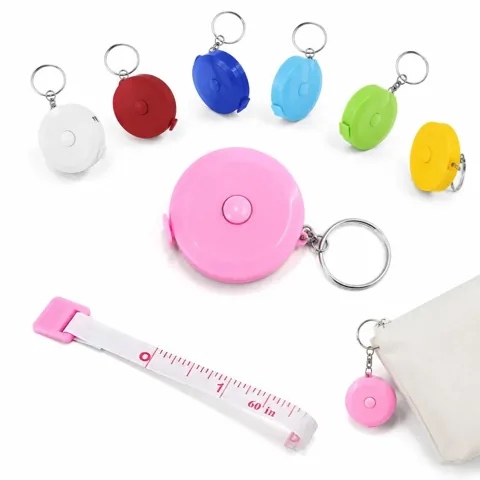Mini Retractable Tape Measure Keychain for On-the-Go 2