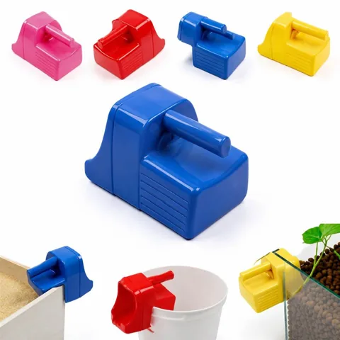 Durable Plastic Feed Scoop for Cattle, Horses & Sheep 2