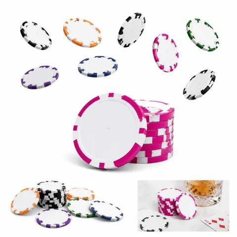 Custom Ceramic Poker Chips with Personalized Design 2