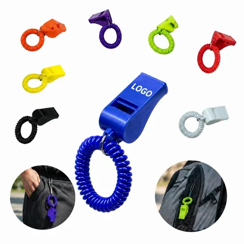 Colorful Loud Plastic Whistle for Kids Outdoor Games 1