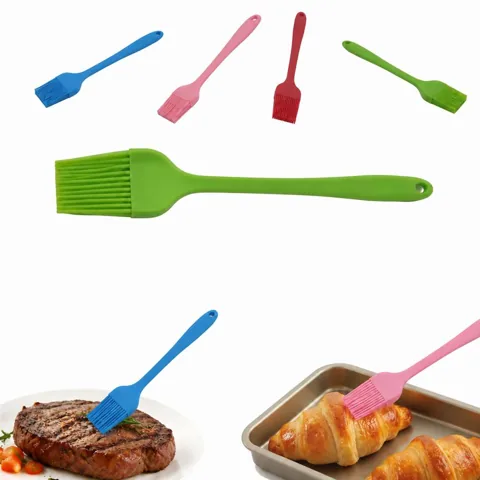 Silicone Oil Brush Heat-Resistant for Baking BBQ Cooking 2