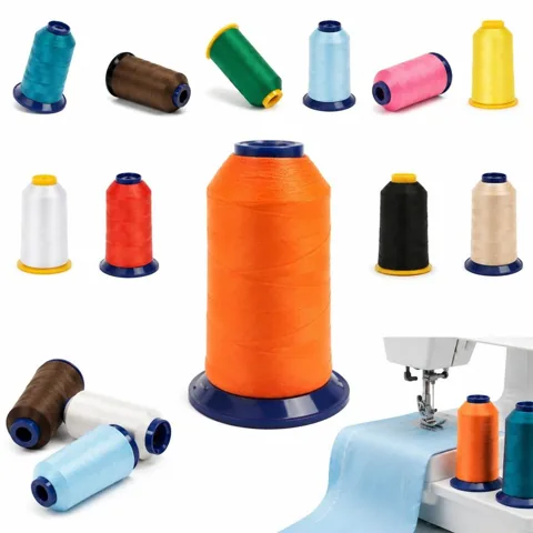 Heavy-Duty Polyester Sewing Thread Cylinder for Industrial 2