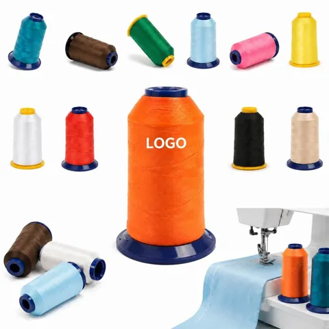 Heavy-Duty Polyester Sewing Thread Cylinder for Industrial 1