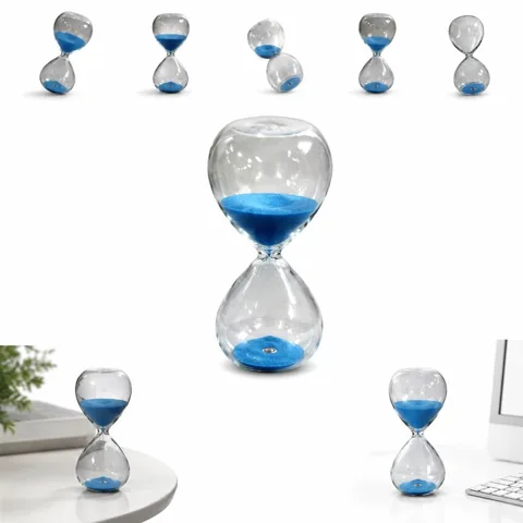 30 Minute Hourglass Timer, Glass Sand Clock for Cooking 2