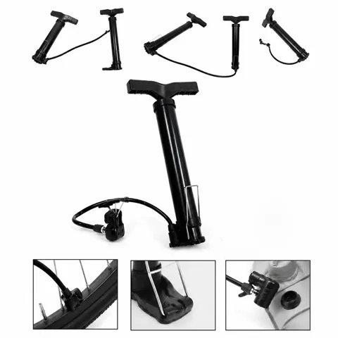 Portable High Pressure Air Pump for Balls and Bike Tires 2