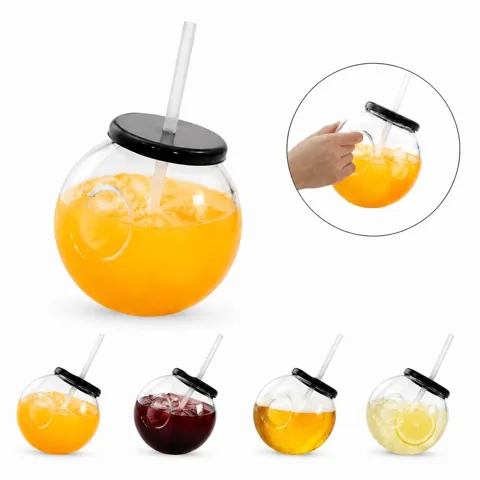 Bubble Drinkware with Straw for Cold Beverages 2