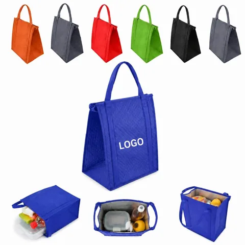 Non-Woven Insulated Cooler Tote with Foil Lining