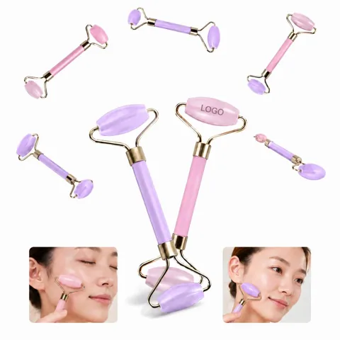 Dual Head Face Roller Massager for Relaxation