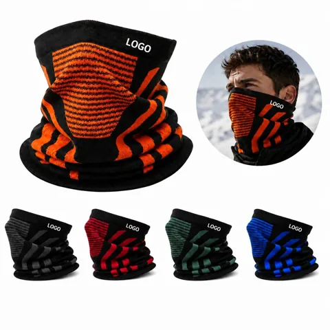 Windproof Balaclava Turban Neck Cover for Outdoor Sports