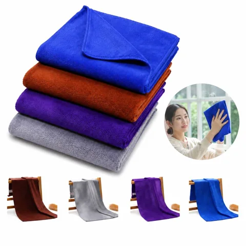 Thickened Microfiber Drying Towel for Cars, Streak-Free 2