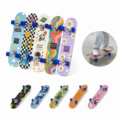31" Pro Double-Kick Skateboard Complete Maple Deck Aluminum