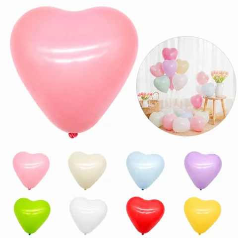 10 Inch Latex Heart Balloon for Party Wedding Decoration 2