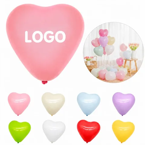 10 Inch Latex Heart Balloon for Party Wedding Decoration