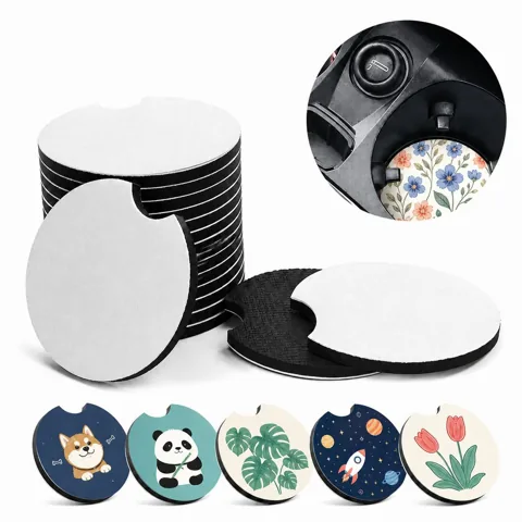 Anti-Slip Chloroprene Rubber Car Cup Coaster for Vehicle 2
