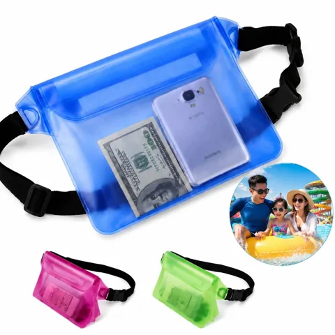 Waterproof Touchscreen Pouch with Adjustable Waist Strap 2