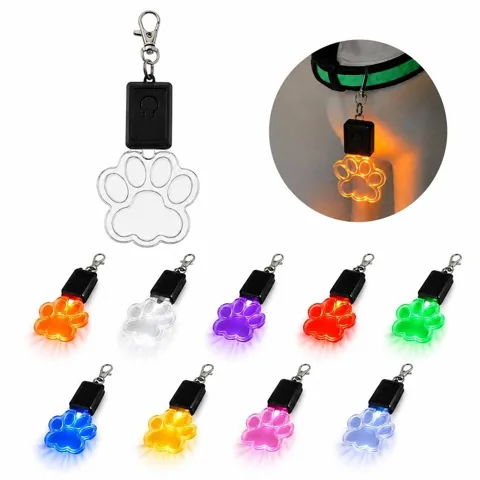 Type-C Rechargeable LED Pet ID Tag, Waterproof Glow Collar 2