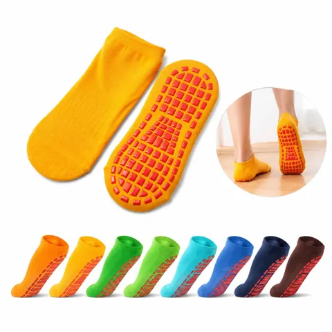 Non-Slip Trampoline Socks with Silicone Grip for Kids and More 2
