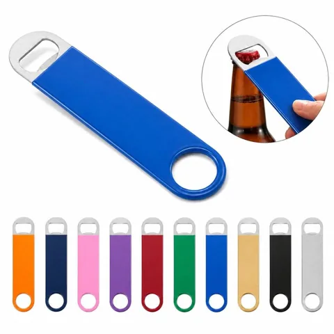 Heavy Duty Stainless Steel Oversized Flat Bottle Opener for Everyday Use 2